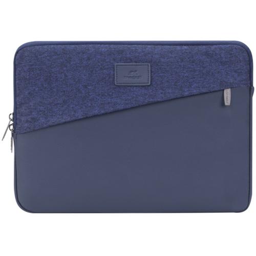 Rivacase Egmont Sleeve for 13.3 inch Notebook / Laptop (Blue) Suitable for Macbook / Ultrabook [7903 Blue]