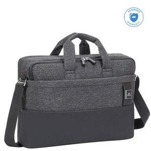 Rivacase Lantau Messenger Bag for 14.1"-15.6" Laptops - Grey Suitable for MacBook Pro 16 [8831]