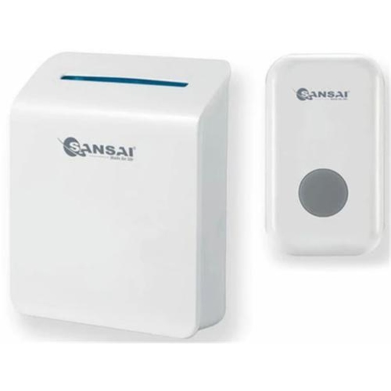 Buy Sansai DB920B Wireless Doorbell Digital Door Chime [DB920B] MyDeal