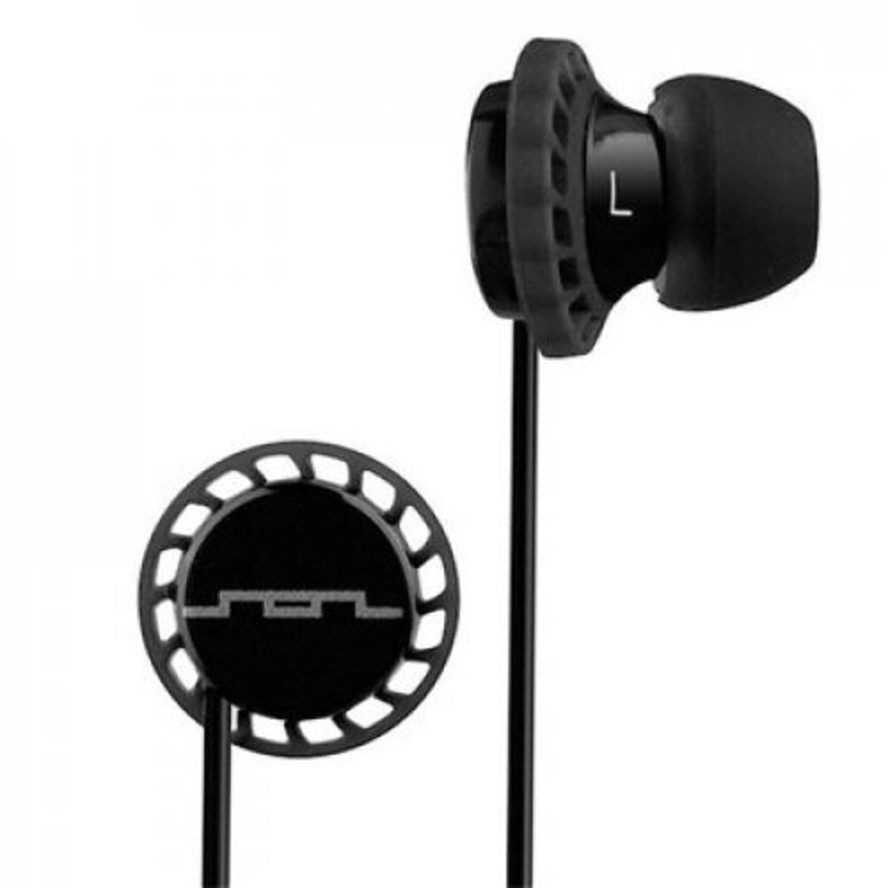 Buy Sol Republic RELAY SPORT InEar Headphones Black Sweat & water resistant with inline