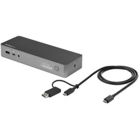 StarTech.com USB-C & USB 3.0 Dual 4K Docking Station, with 60W Power Delivery, [DK30C2DPPD]