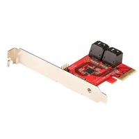 StarTech.com 4P6G-PCIE-SATA-CARD SATA PCIe Card - 4 Port PCIe SATA Expansion [4P6G-PCIE-SATA-CARD]