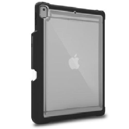STM Dux Shell Duo for iPad 10.2" (9th - 8th & 7th Gen) - Clear/Black Perfect back cover for Apple iPad Smart Keyboard [stm-222-242JU-01]
