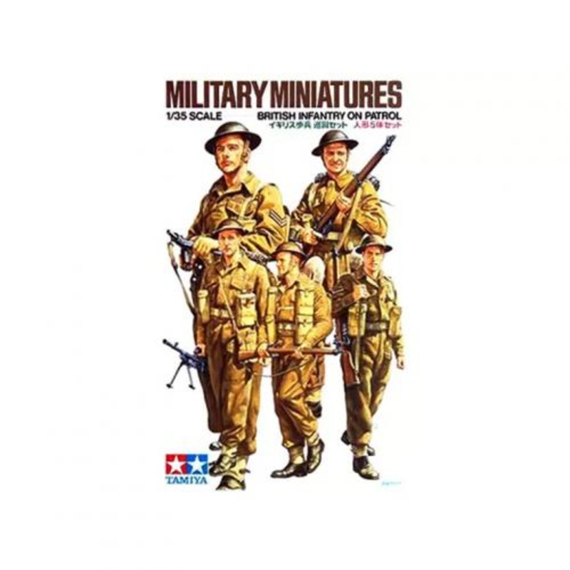 Buy Tamiya Military Miniature Series No.223 - 1/35 - British Infantry ...