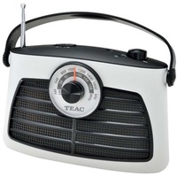 TEAC PR192 Portable AM / FM Radio with Aux-In - 3.5mm Stereo Jack - Plug into AC Power or Run on Battery for Portability [PR192]