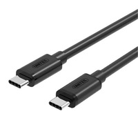 Unitek Y-C477BK USB 3.0 USB-C Cable - 1m - Black OD 4.0mm - Nickel Plated - Box Packaging [Y-C477BK]