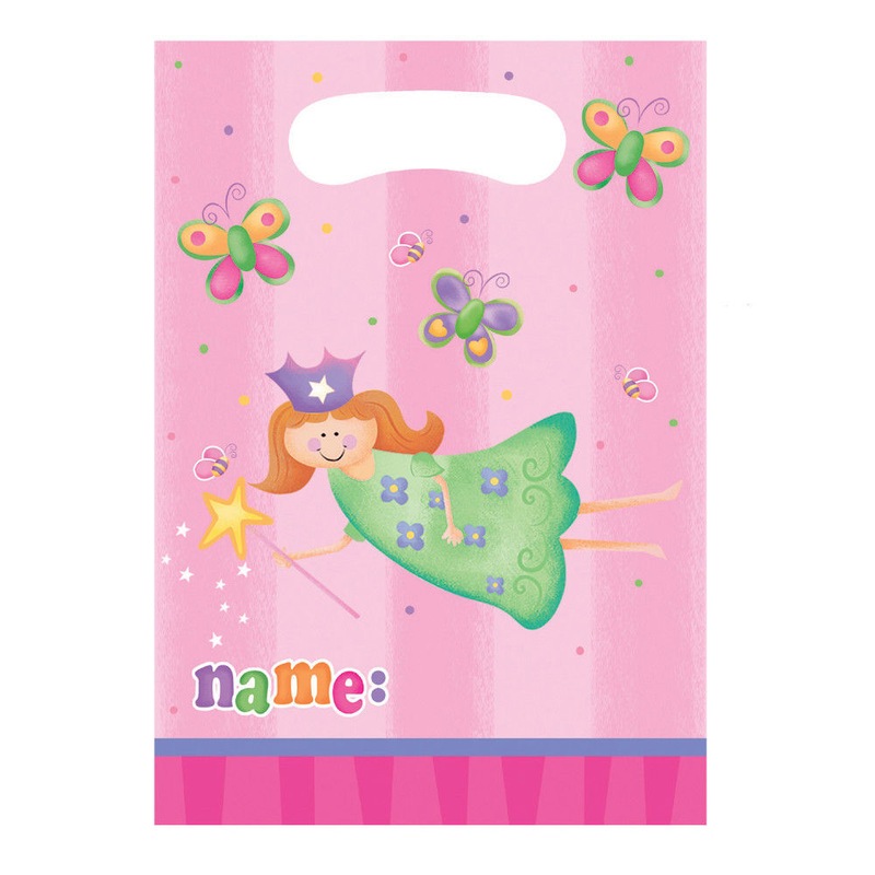 Buy 1st Birthday Girl Party Supplies Fun At One Girl Loot Bags 8 Pack