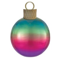 Christmas Ombre Rainbow Orbz Ornament Balloon Kit 