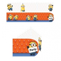 Despicable Me Minions Invites 6 Pack