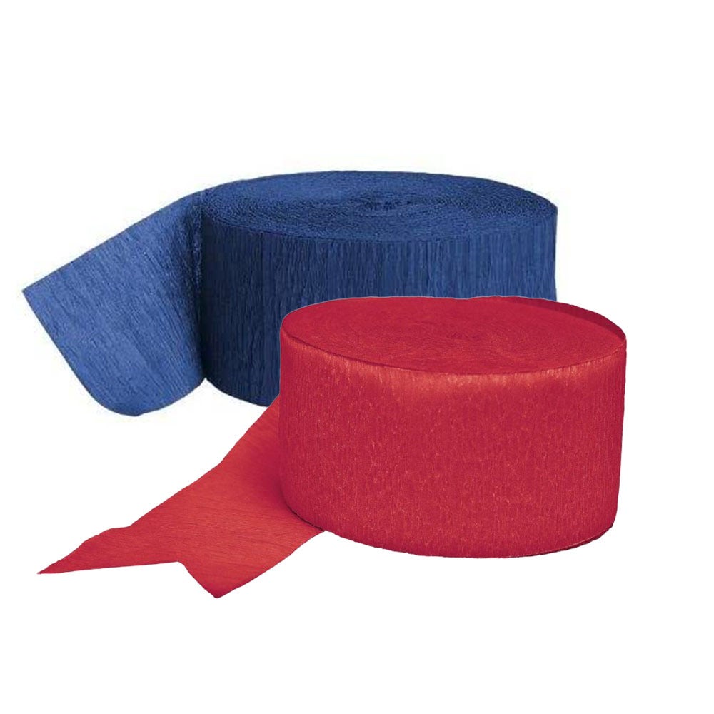 Football Red And Blue Melbourne Demons Streamer Decorating Pack