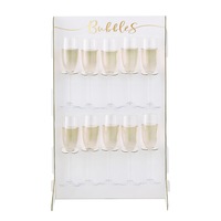 Ginger Ray Gold Wedding Prosecco Wall
