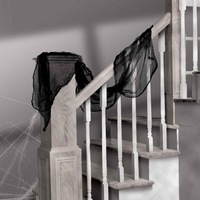 Halloween Black Gauze Cloth Decoration