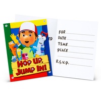 Handy Manny Invitations Invites 8 pk