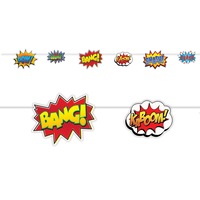 Hero Party Supplies - Action Signs Streamer
