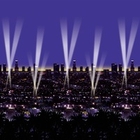 Insta Theme Skyline Backdrop Large Wall Decoration