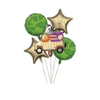Jungle Safari Adventure Balloon Cluster