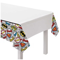 Justice League Heroes Unite Paper Tablecover