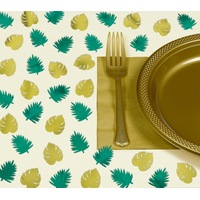 Key West Palm Leaves Foil Table Confetti Scatters 