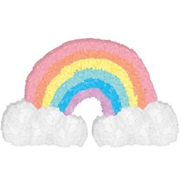 Magical Rainbow Birthday Mini Rainbow Pinata Decoration (19cm x 11cm Approx)