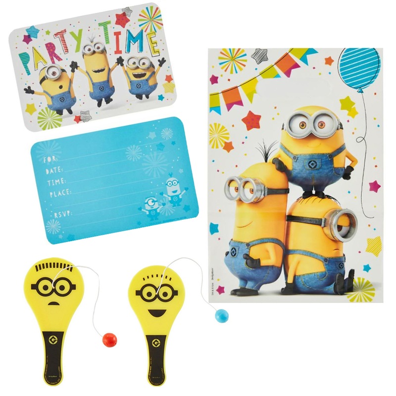 Buy Minion Despicable Me 8 Guest Loot Favour & Invites Birthday Pack ...