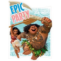 Moana Party Supplies Invitations 8 Pack