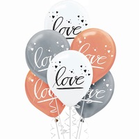 Navy Bride Latex Balloons 15 Pack