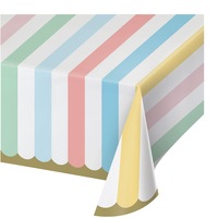 Pastel Celebrations Paper Tablecover 
