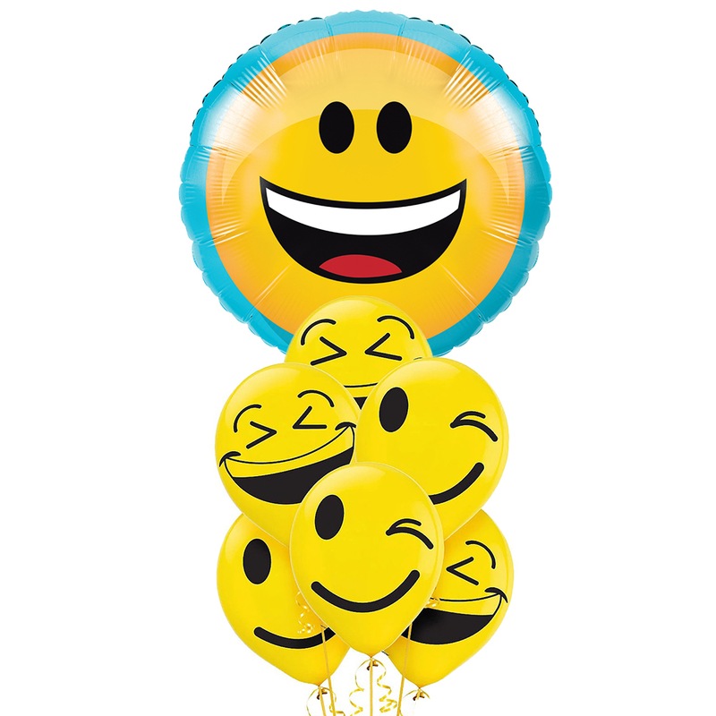 Buy Show Your Emojions Emoji Balloon Party Pack MyDeal