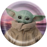 The Mandalorian Star Wars Paper Dinner Plates 8 Pack