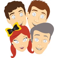 The Wiggles Party Supplies Party Masks 8 pack
