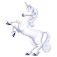 Unicorn Party Supplies Jointed Unicorn Cutout Decoration