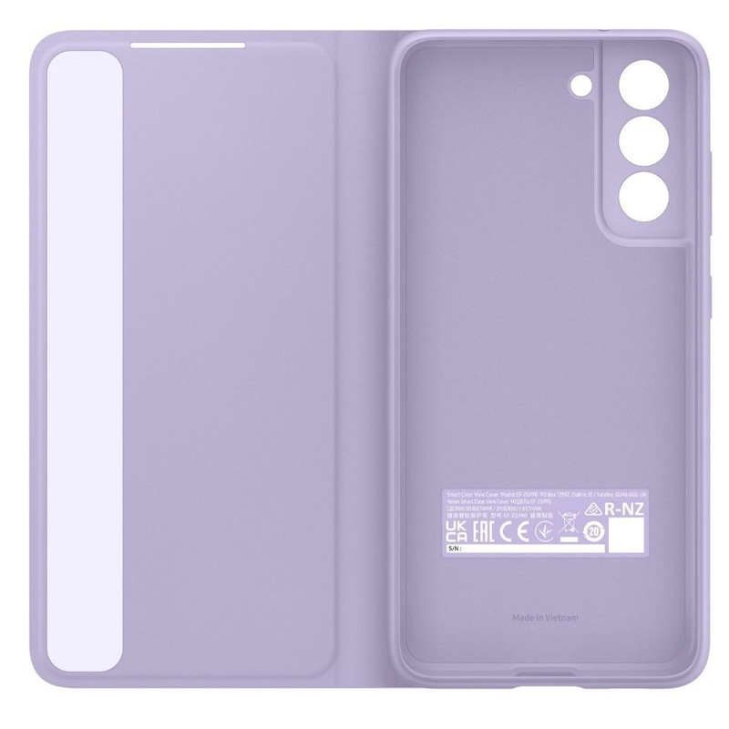 Buy For Galaxy S21 FE 5G Case Genuine SAMSUNG Original Clear Flip View