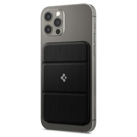 SPIGEN iPhone 14 / 13 / 12 / Pro / mini MagSafe Card Holder Stand, Genuine SPIGEN MagFit Smart Fold Wallet Case Cover for Apple