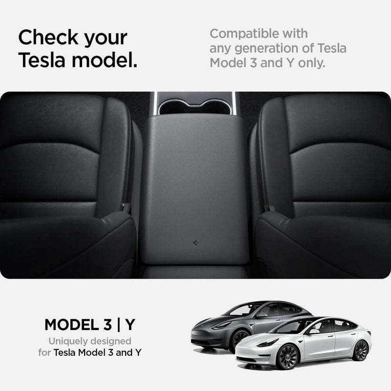 Buy SPIGEN Model 3 Y Accessories, Genuine TO240 Center Centre Console  Non-Slip Armrest Cover Pad Protection for Tesla - MyDeal