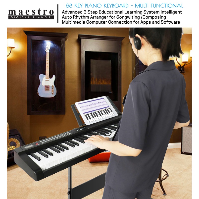Buy Maestro MK88 Beginner 88Key Digital Piano Touch Sensitive