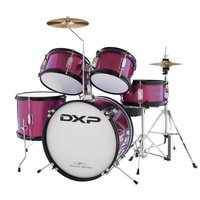 DXP TXJ5PK Junior 5 Piece Junior Acoustic Drum Kit Package 