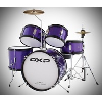 DXP TXJ5PL Junior 5 Piece Junior Acoustic Drum Kit Package 