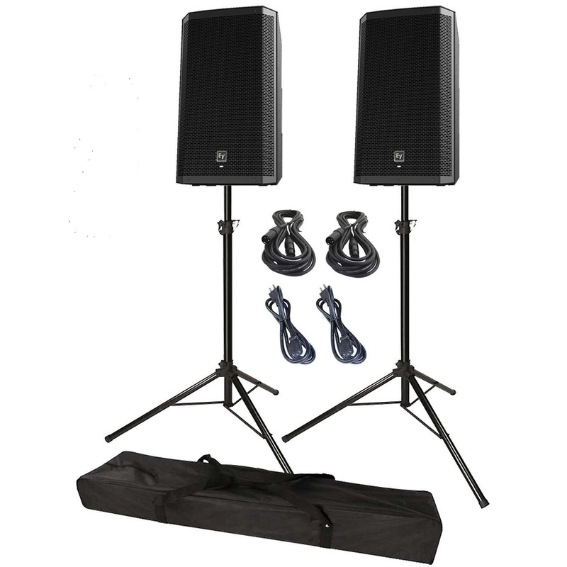 Buy Electrovoice EV ZLX12BT Powered Speakers 2000 Watts Bonus Pack Incl 2x EV Speakers
