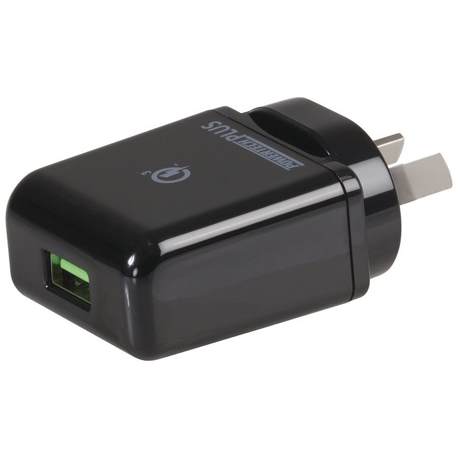 POWERTECH 3A Quick Charge 3.0 USB Mains Power Adaptor