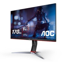 AOC 27' IPS 170Hz, 1ms, QHD 2560 x 1440, 350 cd/m2, HDR 400, HDMI 2.2 x 2, DP 2.2 x 1 Gaming Monitor