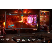 AOC 34' VA, WQHD (21:9) 3440X1440, Curved 1000R, 1ms, 165Hz 300nits, 2H, 2DP, USB 3.2 Gen1 X4, Height Adjustable Stand, 5W SPK, VESA 100X100mm