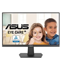 ASUS VA24EHF 23.8 Eye Care Gaming Monitor IPS, Full HD, Frameless, 100Hz, Adaptive-Sync, 1ms MPRT, HDMI, Low Blue Light, Flicker Free, Wall Mountable