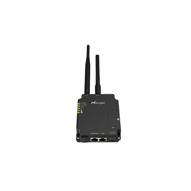 Buy Milesight Industrial 4G Router, CAT4 LTE, 2x PoE Output Ports, ARM ...