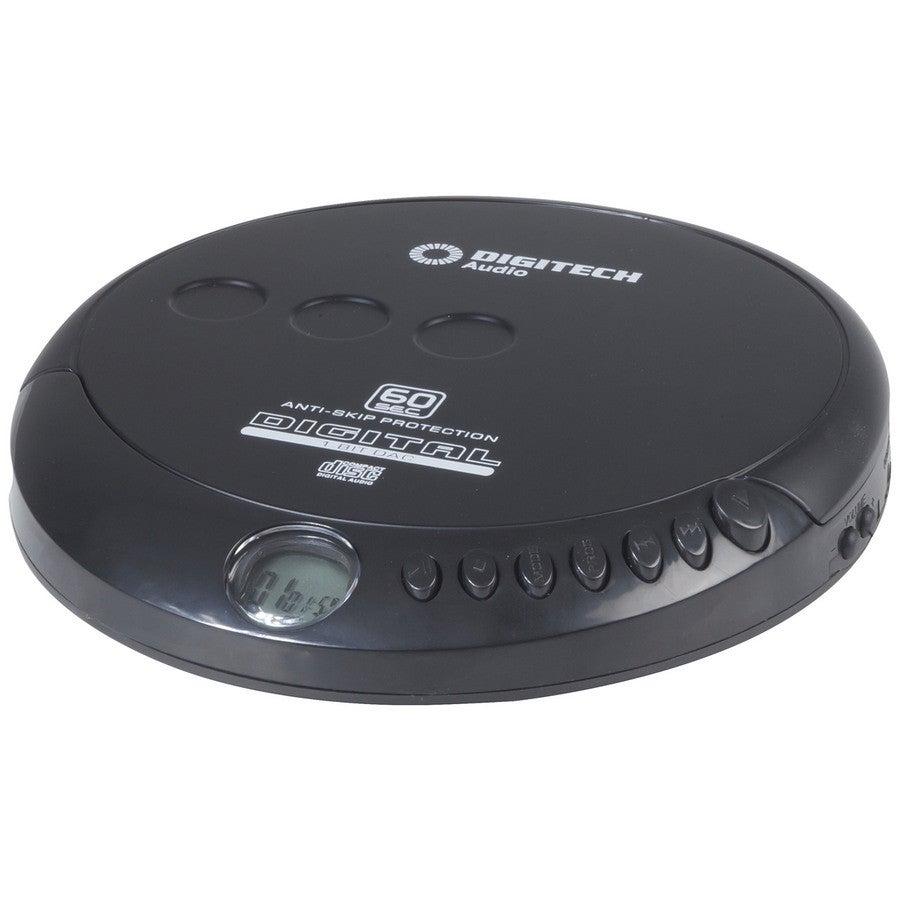 DIGITECH Portable CD Player with 60 sec Anti-Shock