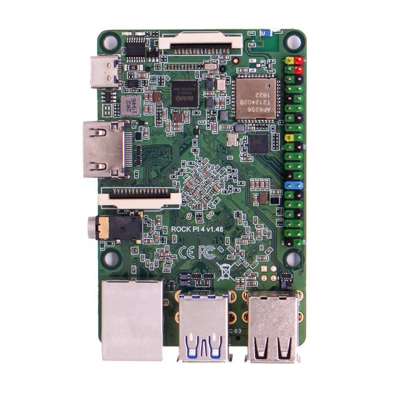 Buy OKdo x Radxa Rock Pi 4B Model SE 4GB Single Board Computer Rockchip ...