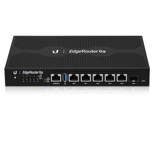 Buy Ubiquiti EdgeRouter 6 - 5-Port Gigabit Router, 1 SFP Ports- 24v ...