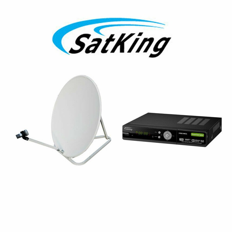 Buy Vast Portable Satellite TV Dish Kit + Satking DVBS2980CA VAST