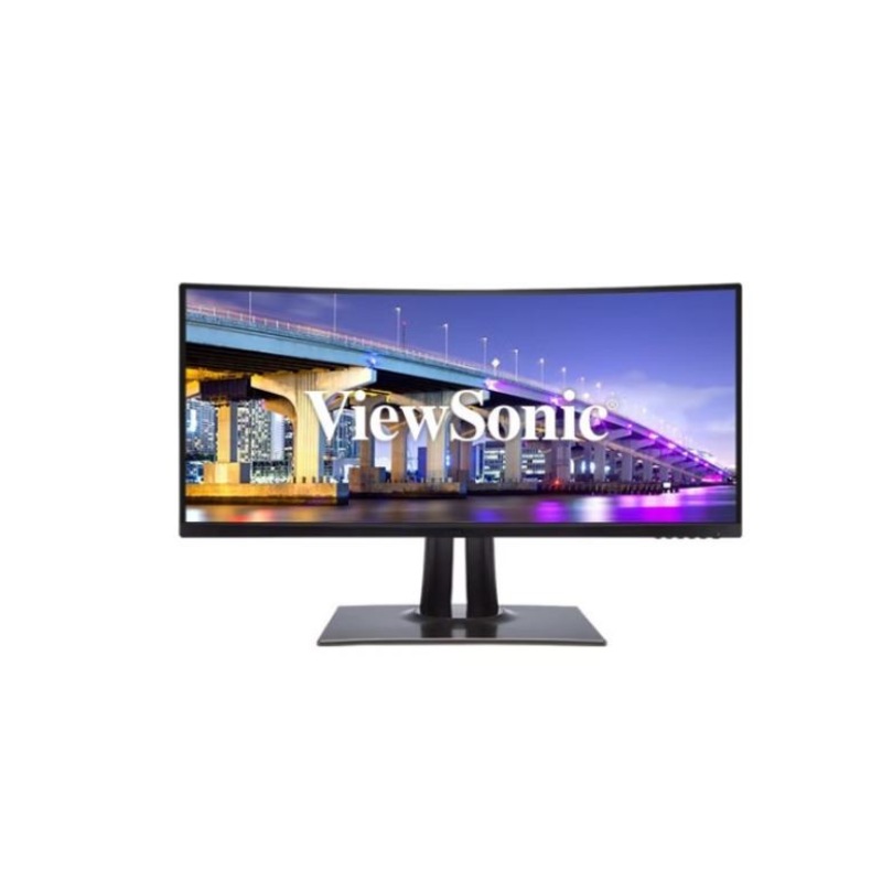 Buy ViewSonic 34' ColorPro 100 sRGB Professional Designer. 3440 x 1440, USBC and Hub, 3.5mm