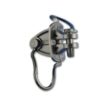 200 ELECTRIC FENCE INSULATOR PIN LOCK INSULATORS STEEL POST STAR PICKET
