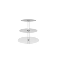 Acrylic Clear Round Cupcake Cake Stand Birthday Wedding Party
